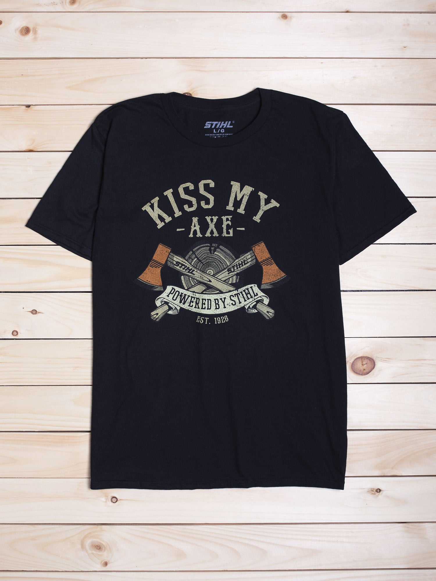 STIHL "KISS MY AXE" T-SHIRT