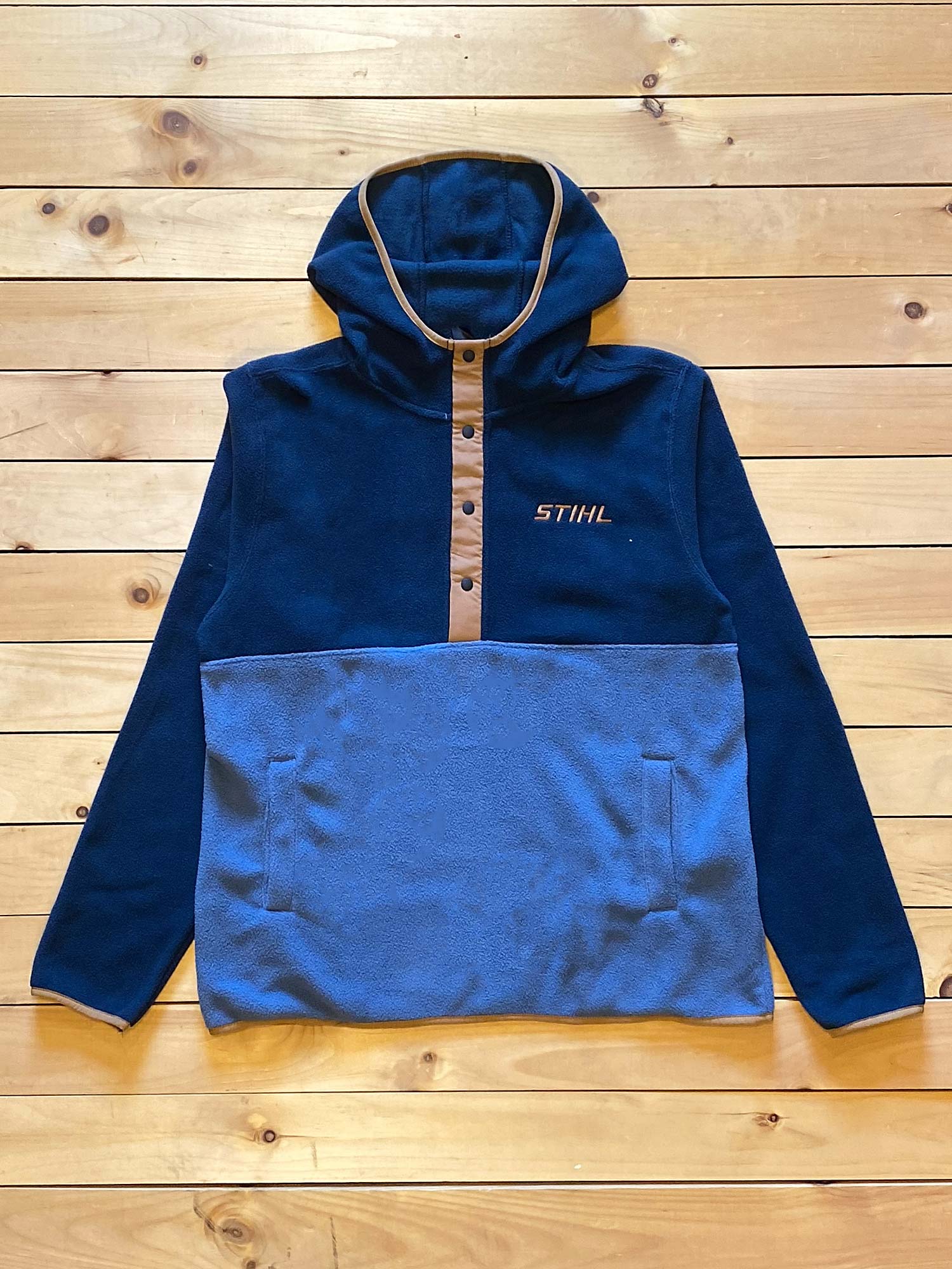 STIHL Hooded Button-Down Sweatshirt