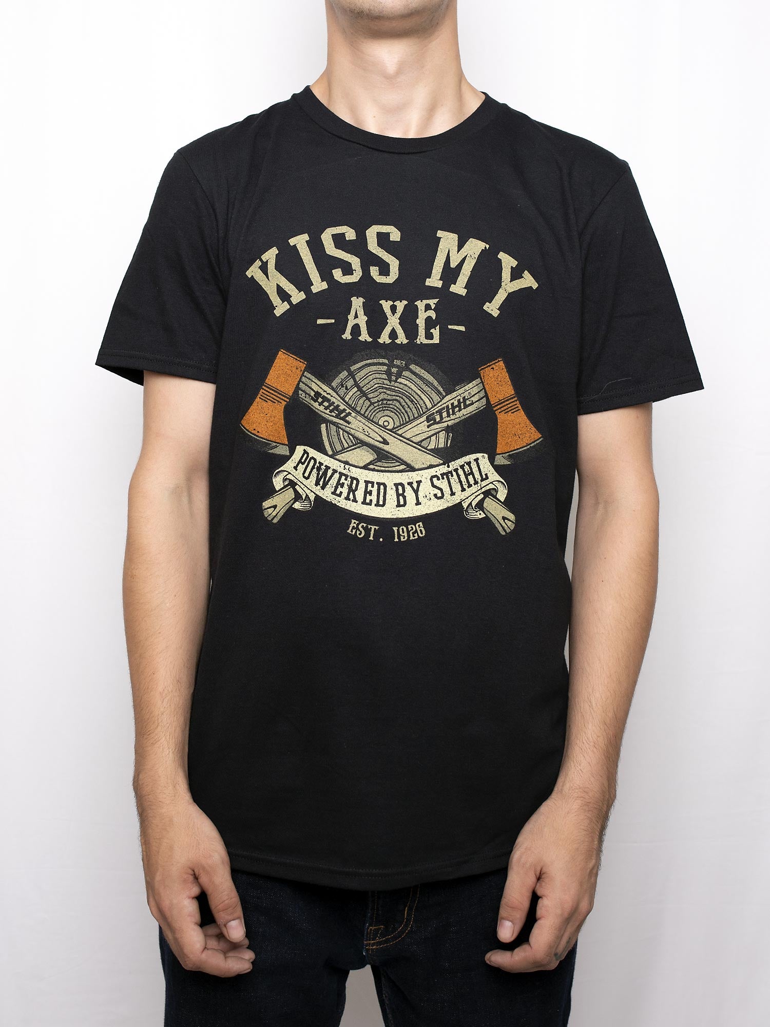 STIHL "KISS MY AXE" T-SHIRT