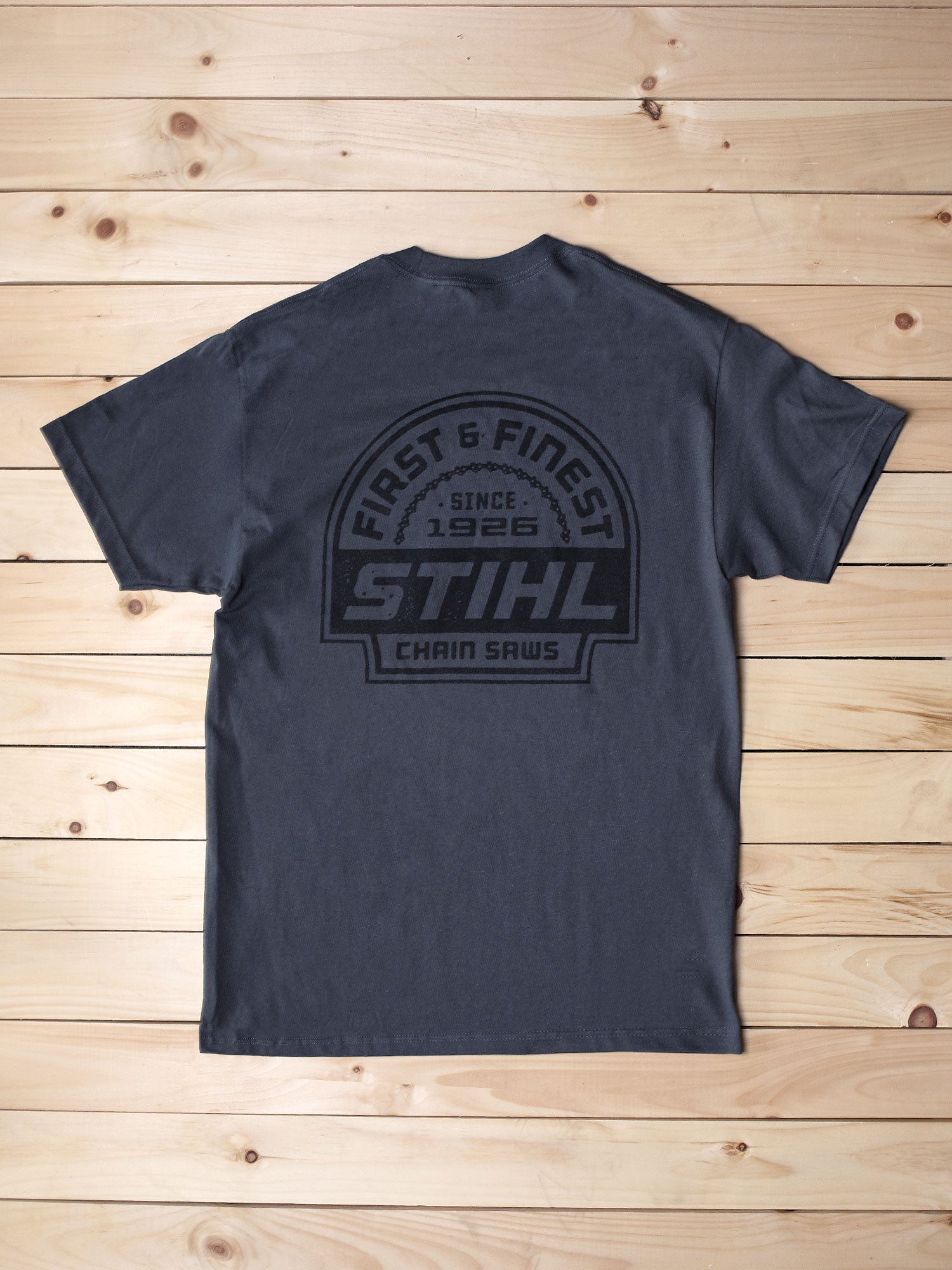 STIHL Charcoal First and Finest Shirt - Wholesale